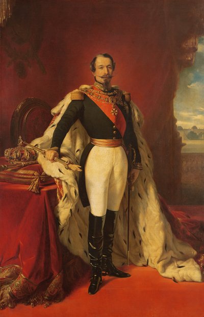 Portrait of Napoleon III Emperor of France by Franz Xaver Winterhalter